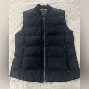 Alchemy Equipment Men’s 100% Wool Performance Down Vest Black Size L, Microlight